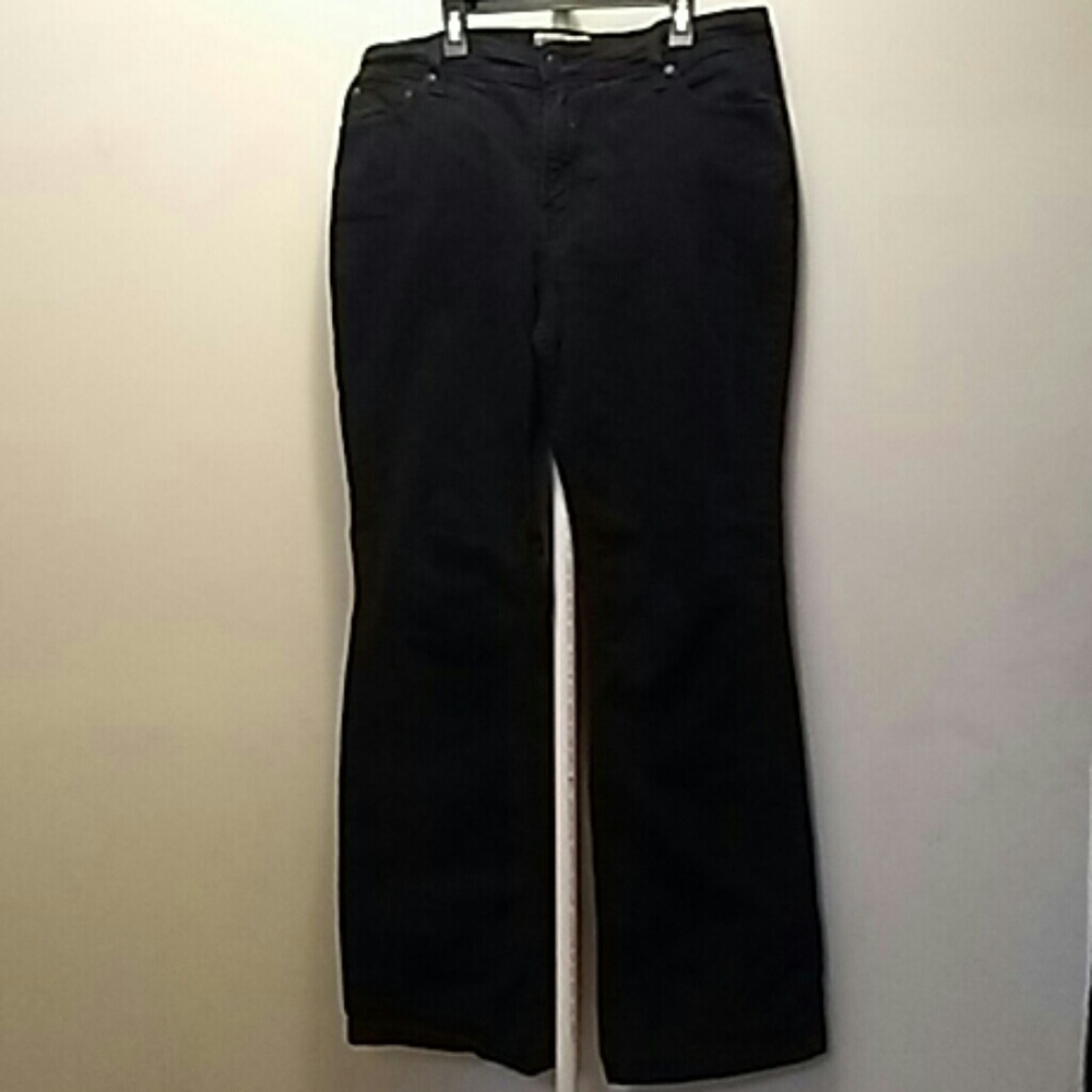 Levi Strauss Signature at waist boot cut jeans